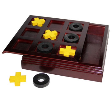 Tic Toc Toe Wooden Board Game